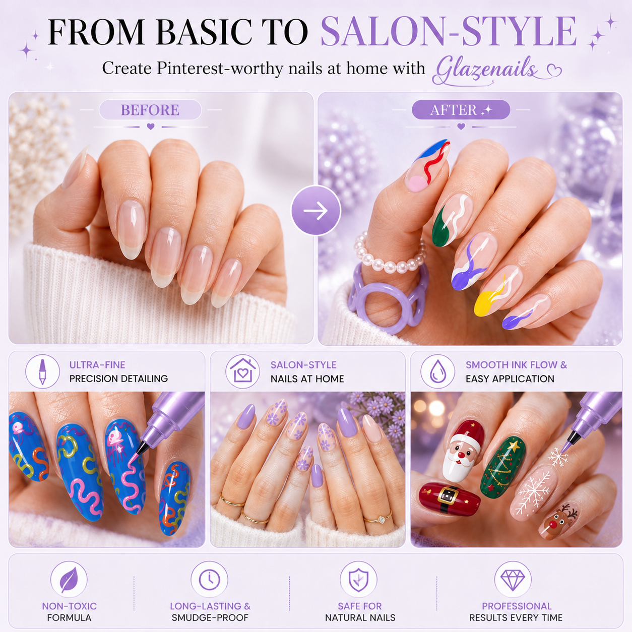 Glazenails™ Salon At Home