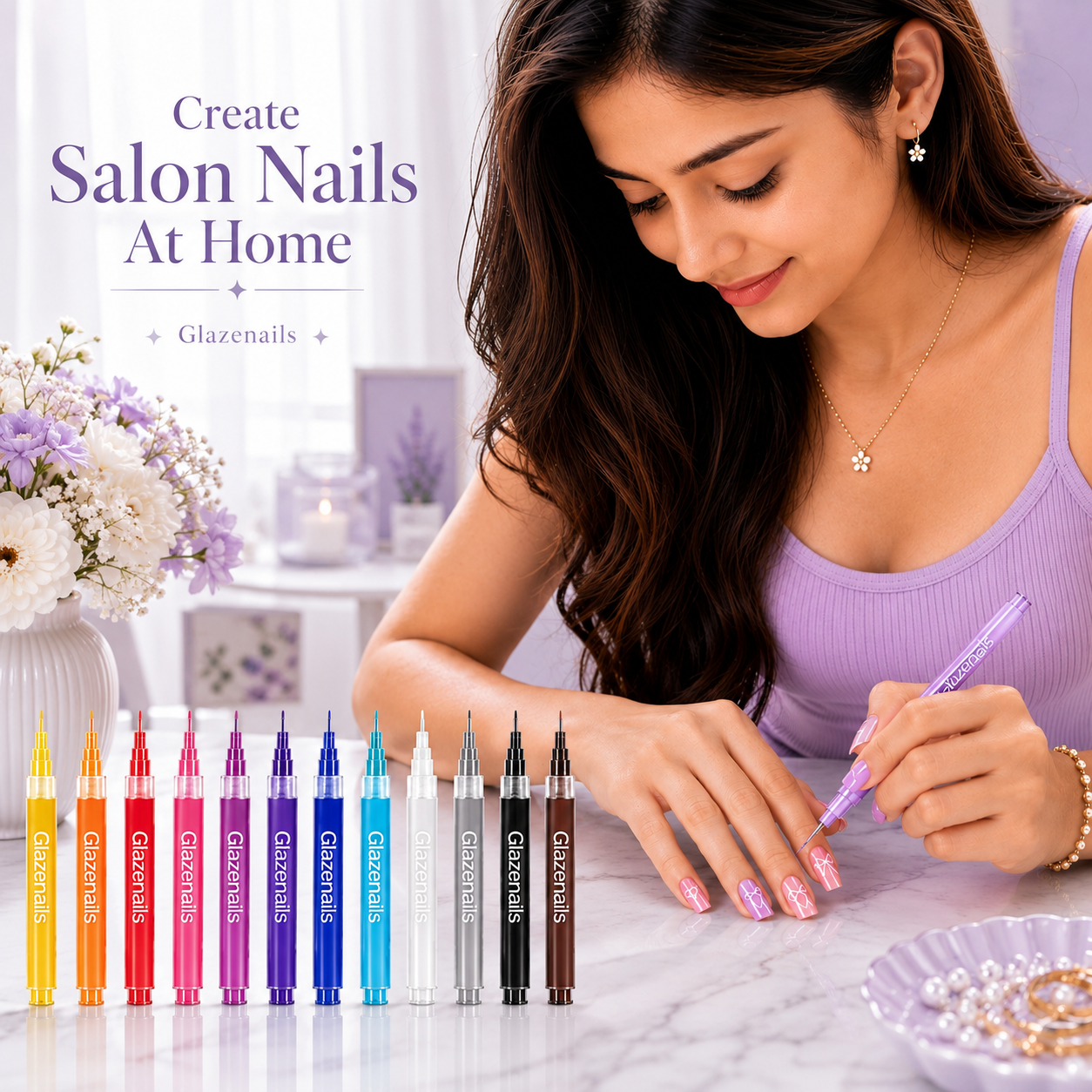 Glazenails™ Salon At Home
