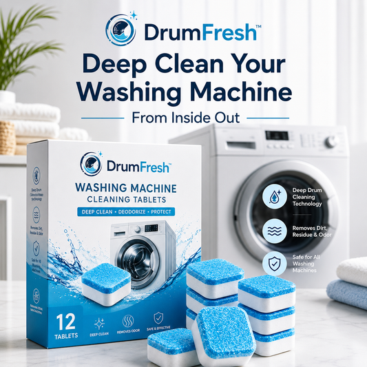 DrumFresh™ Washing Machine Cleaning Tablet  (12 Pieces)